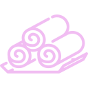 Rolled Towels Icon